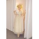Miss Point The Sunset's Floating Light Empire Waist Beaded One Piece(Reservation/Full Payment Without Shipping)